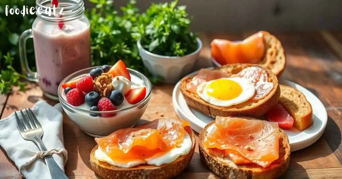 30 grams of protein breakfast